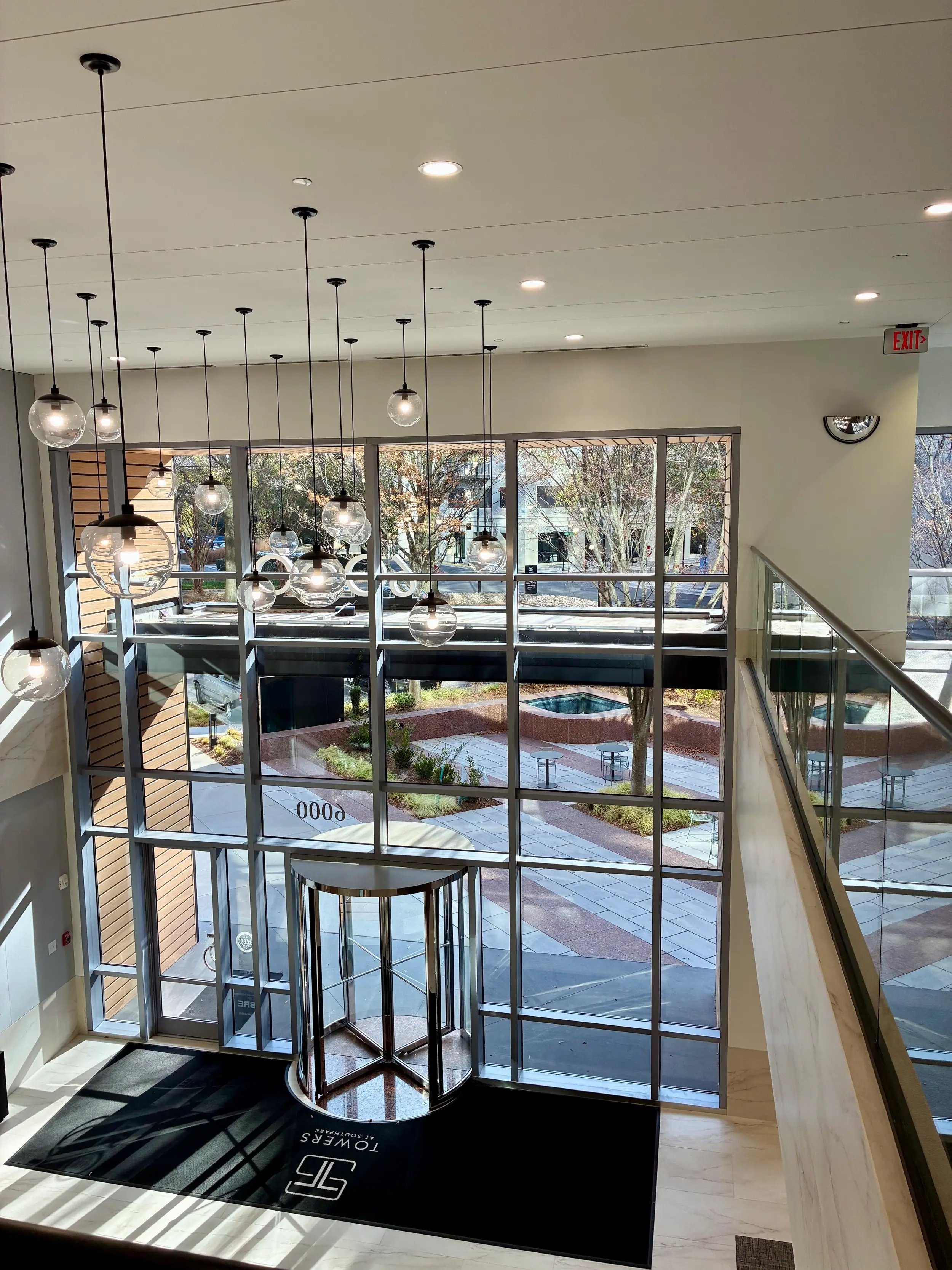 High-traffic entry
